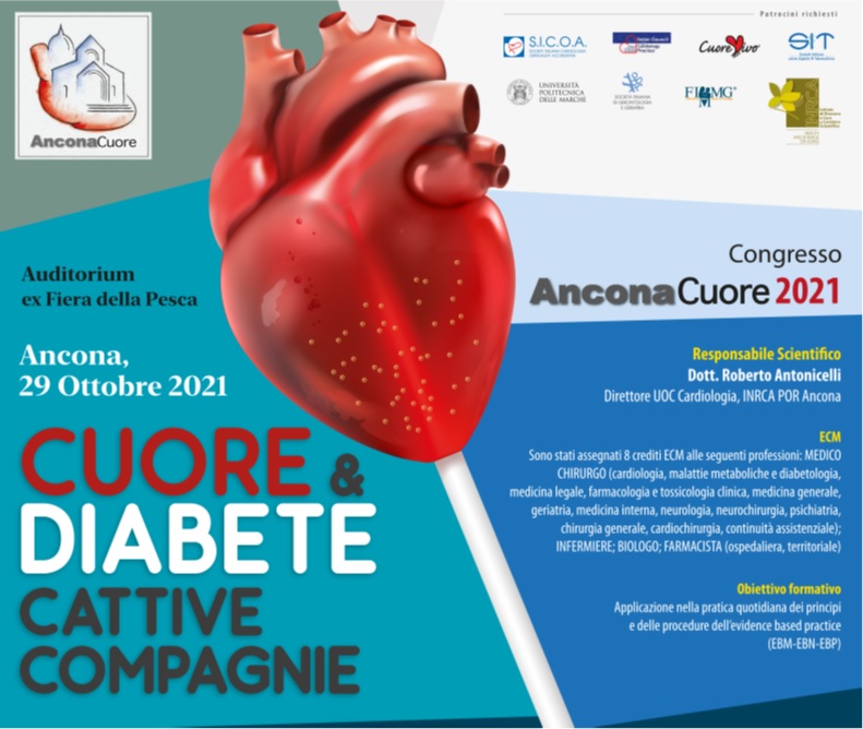 Course Image AnconaCuore 2021. Cuore e Diabete: cattive compagnie